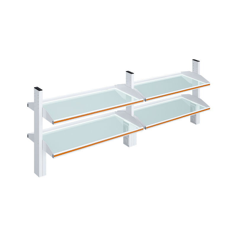 Wanshulin Steel And Glass Central Table Reagent Rack