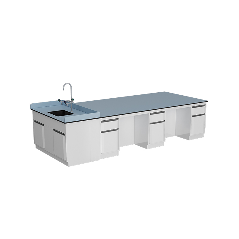 Wanshulin Laboratory All-Steel Floor-standing Central Table