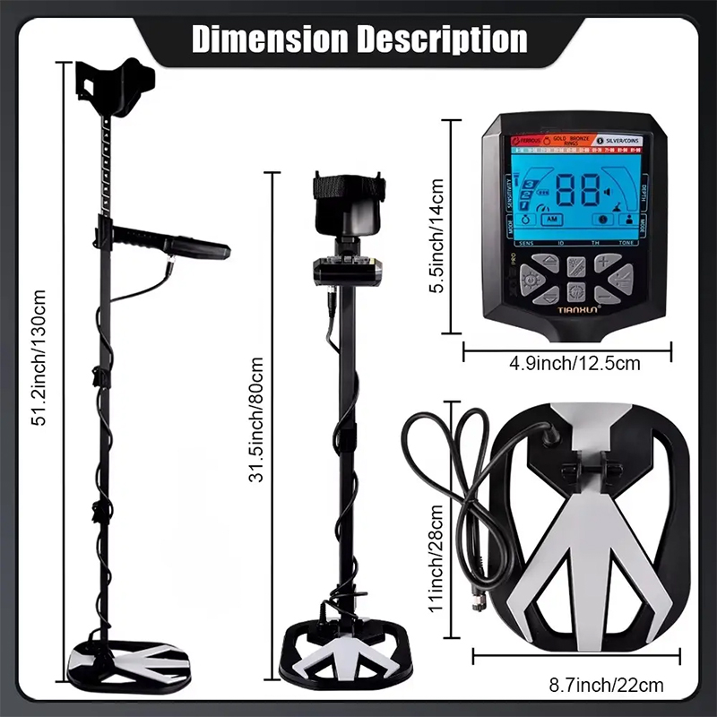 X13 High Sensitivity Professional Gold Detector: Top New Industrial Gold Seeker Metal Detector
