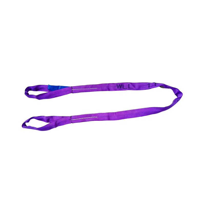 National Standard Flexible Lifting Belt Round Soft Lifting Belt Crane Crane Double Buckle Lifting Belt Lifting Belt