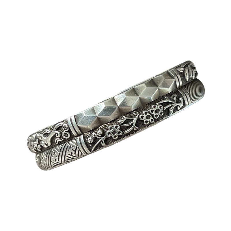 Vintage Perfect Silver Bangle