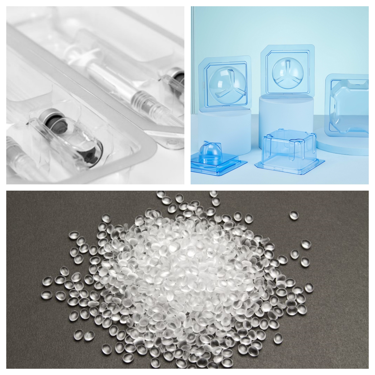PETG occupies an important position in the field of medical device packaging because of its excellent chemical resistance, sterilization and recognized environmental safety. Whether it is the packaging of surgical instruments or the packaging of medical contrast agent syringes, PETG can be seen. PETG has passed the FDA's food contact standards, and is often used in high-end cosmetic bottles, skin care containers and other areas with high requirements for texture and safety. 