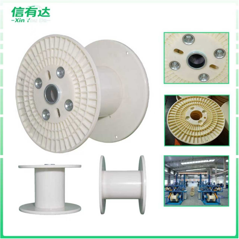 How to balance overall load-bearing capacity and ease of movement in lightweight design applications of plastic cable reels?