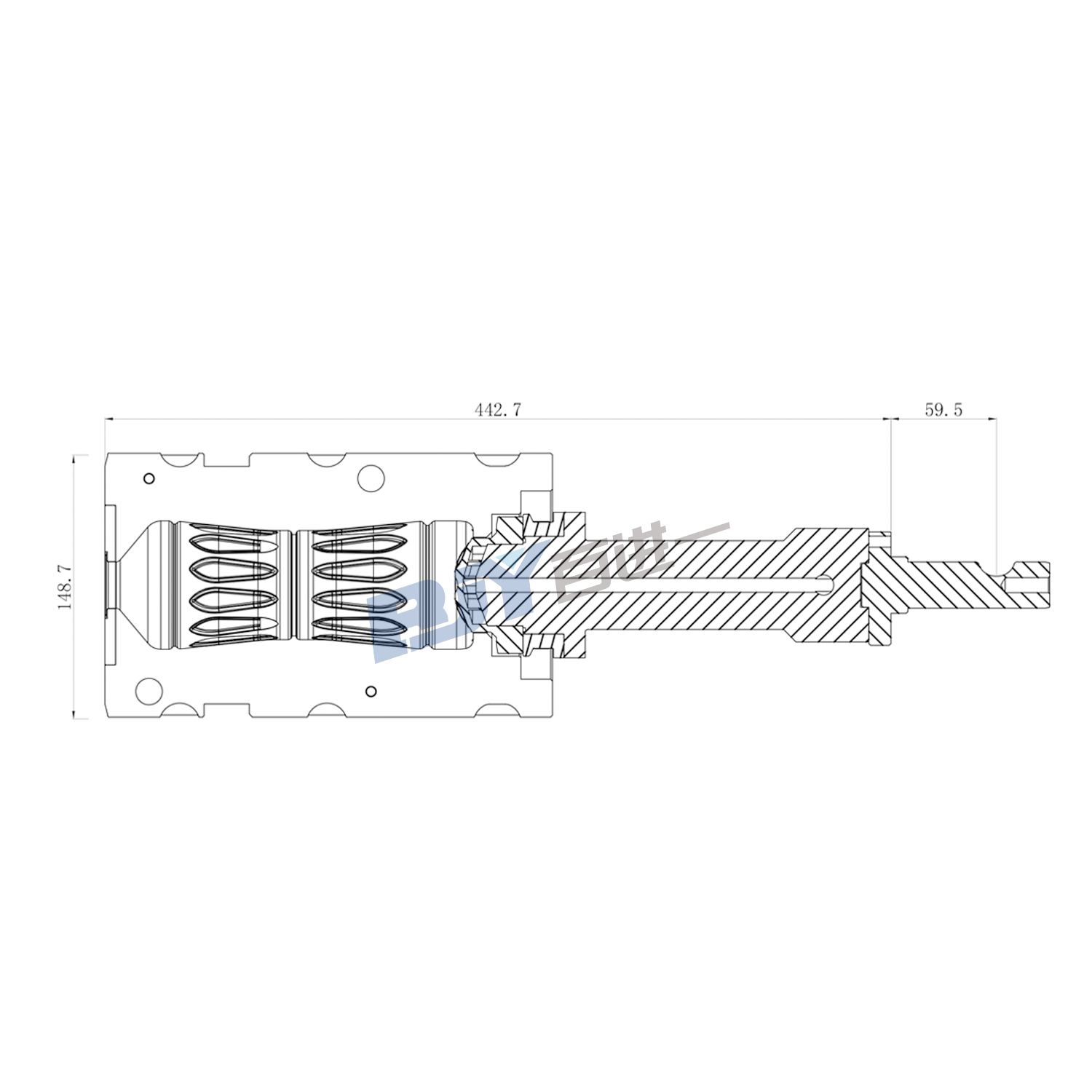 600ml PET Aseptic Blow Mold